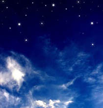 étoiles dans le ciel